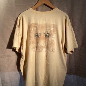Y2K Tiger Graphic Alabama Gulf Coast Zoo T Shirt XL